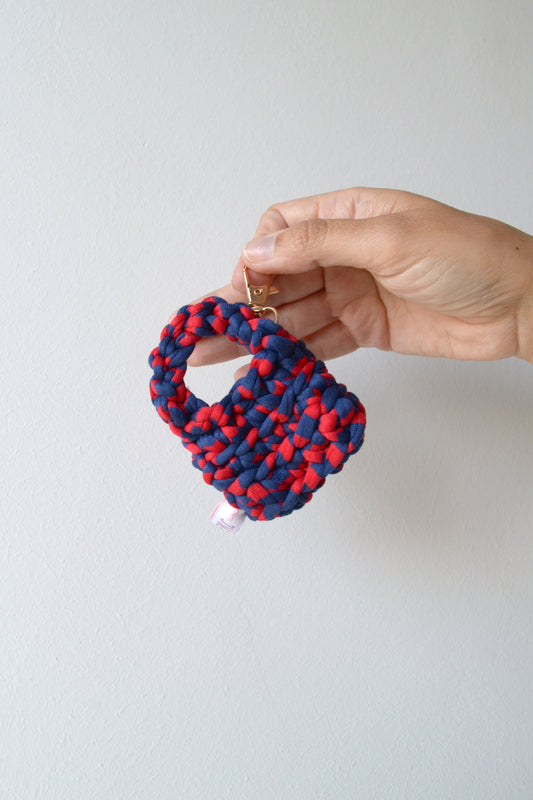 CHM red and blue bag