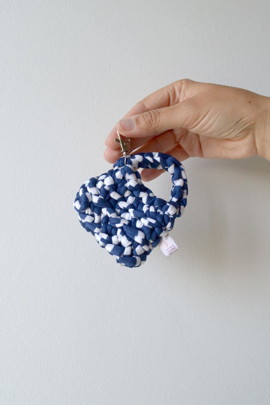 CHM white and blue bag