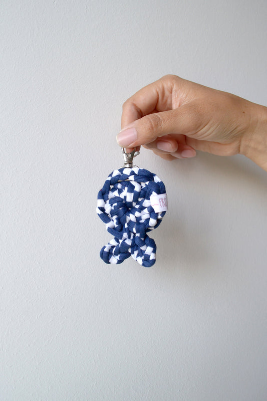 CHM white and blue fish