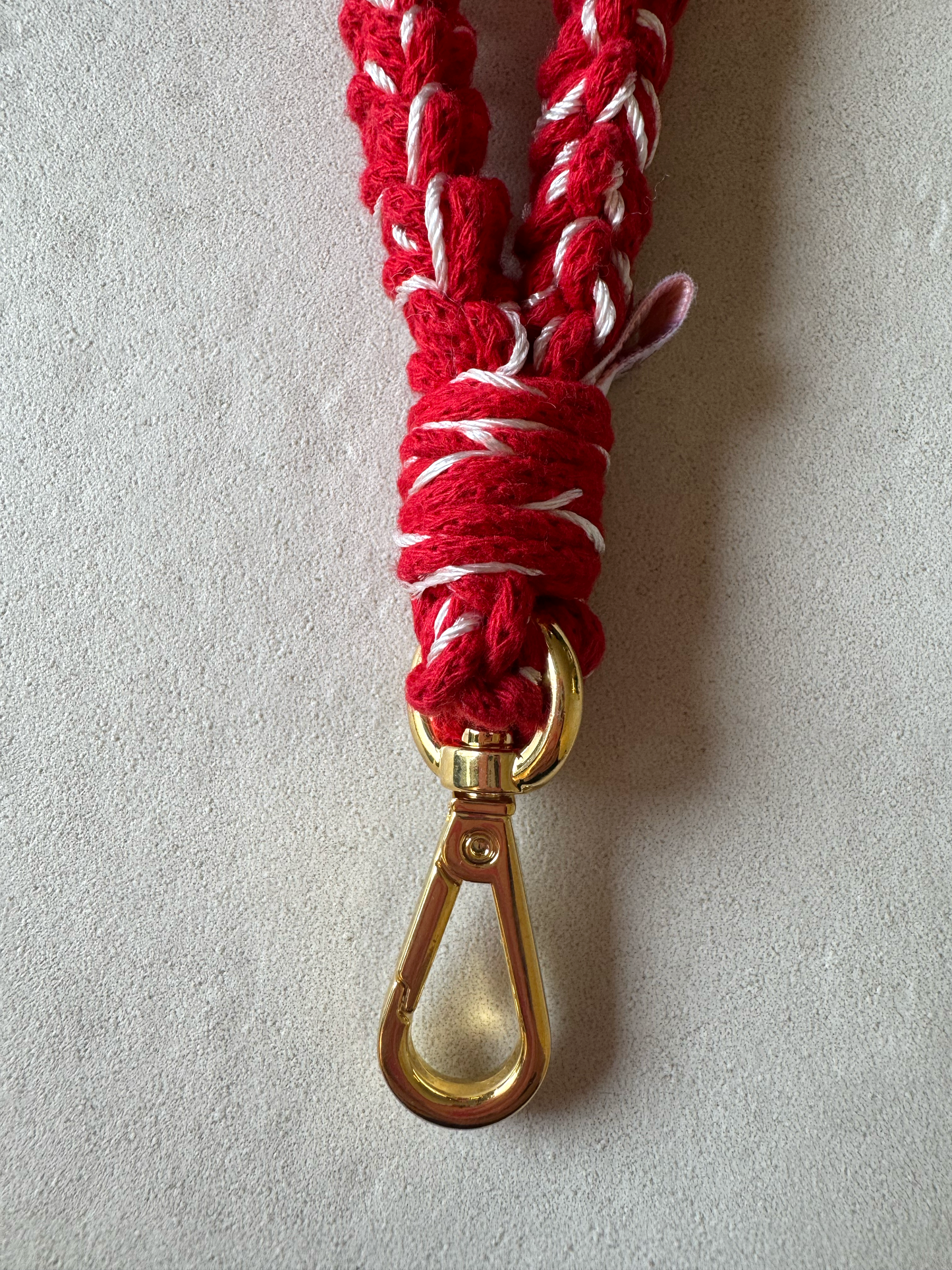 KCH red + ivory silk