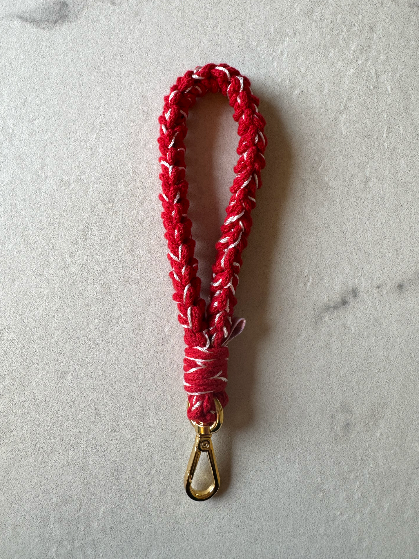 KCH red + ivory silk